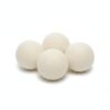 Wool Dryer Balls - 4.7 Inch Reusable Laundry Aid for Fabric Separation in Dryer (1 PC)