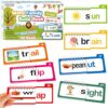 Word Family Build Book, 30 Read and Rhyme Flip Activity Book, ABC Vocabulary Flash Cards CVC Words Reading Games for Kids Ages 3-8 Preschool Learning Activities Families Educational Games