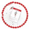 Workout Cards | High-Definition Portable Fitness Guide | Fitness Stretching Guide | for Women Beginner Advanced Home Gym Outdoor Activities