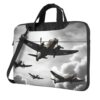 World War 2 Laptop Case 15.6 inch Laptop Sleeve Computer Bag Messenger Shoulder Bag Computer Case Carrying Cover