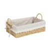 Woven Storage Basket Handmade Paper Rope Basket Storage Bin Woven Organiser Box
