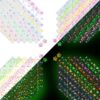 Wowagoga 840 Sheets Luminous Origami Star Paper Strip