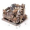 Wowood 3D Puzzle Marble Run - Electric Spaceport, Wooden Model Building Kit for Teens