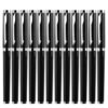 WQN WUQIANNIAN 0.7mm Gel Pens, 12pcs Quick Drying Smooth Writing Black Ink Pens, Ballpoint Pens for Journaling, Drawing, Note-Taking, Office School Supplies, Gifts.