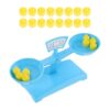 WRITWAA 1 Set STEM DIY Balance Scale - Plastic Weighing Scale for Measurement Science Experiment Toy - Math Learning Science Toy for Classroom
