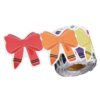 WRITWAA Bow Bulletin Board Border Trim, 49ft Die Cut Paper Roll