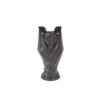 wsmart Black Gothic Bat Makeup Brush Holder - Resin Bat Pen Holder for Desk, Spooky Office Supplies, Emo Room Decor, Goth Home Decor & Gothic Gifts for Women Men