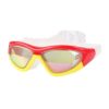 WSNHFUD Adjustable Swimming Goggles Professional Swim Pool Glasses Waterproof Silicone Optical Electroplate Eyewear for Kids Adult