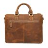 WSNHFUD Briefcase Genuine Leather Men's Bag Business Trip Crossbody Handbag Top-grain Stitching Line Edition