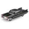WSTER WS-730 Rocket Tailfin Car Bluetooth Speaker, Retro Coupe Replica with Display, TWS Pairing, FM Radio, USB/TF, Mic, Remote Selfie Control, LED Lights, Gift for Men Boys and Car Lovers (Black)