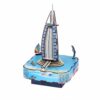 Wsymxuo Model Educational Wooden Model Kit Tabletop Decoration Construction Toy for Birthday Gift, BYH222 Burj Al Arab Music Box