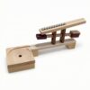 Wsymxuo Wooden Marble Run Smooth Marble Run with Spiral Board Toy for Preschoolers, Young Children, Playroom
