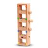Wsymxuo Wooden Pylon Toy Wooden Bead Educational Toy with Knobs for Young Children, Preschoolers, Home, Classroom