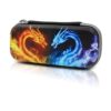 WtallasiSei Dragon Pencil Case Zip Pencil Box Multi Pouch Holder Desk Organizer For Boys Girls School Office