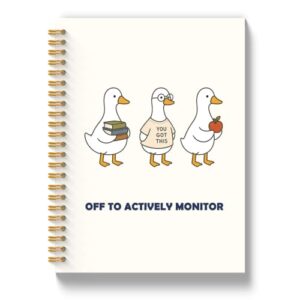 Wuip Teacher Notebook,Teacher Appreciation Gifts,5.5X8.3