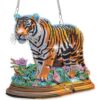 Wultek 2D Flat DIY Tiger Diamond Art Pendant Jewelry Craft