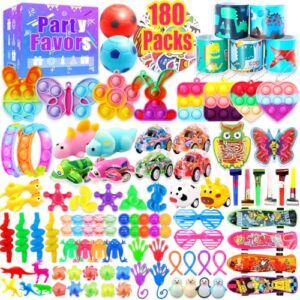 Wuridiwa Party Favors for Kids, Fidget Toys Bulk, Treasure Box Toys for Classroom Prizes, Goodie Bag Stuffers Pinata Fillers, Carnival Birthday Stocking Stuffers for Boys Girls, Prize Box Toy for Kids