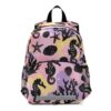 Wusikd Seahorses Starfish Kids Backpacks for Girls Boys Bookbag Daypack Chest Strap School Bags for Preschool Students