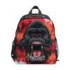 Wusikd Snarling Gorilla Backpack for Kids Girls Boys Bookbag Daypack Chest Strap School Bags for School Student M