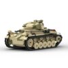 WWII German Panzer II Ausf.C Light Tank Building Block Set, 510 PCS 1/35 Scale Military Armored Vehicle Model Kit, WW2 German Tank Brick Toy for History Collectors