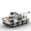 WWII UK Achilles M10 17pdr Tank Destroyer Building Block Set 651 PCS 1/35 Scale British Military Armored Vehicle Model Kit WW2 Brick Tank Building Toy for Collectors