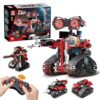 W WISE BLOCK Robot Building Kit, STEM Robotics for Kids Ages 8-12, 533 Pcs Robot Kits Erector Set Rc Toy for Kids Age 8+, DIY Build Science Educational Gifts for Age 8 9 10 11 12+ Boys & Girls