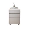 x3anggyt5 Office Office File Cabinet Wooden Storage Small Mobile Drawer with Wheels Under Desk Short Filing Cart