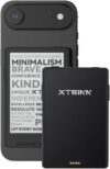 X3 eBook Reader (Developer Edition), 3.7" Pocket E-Ink eReader, Ultra-Thin 0.2", 2 oz, Magnetic-Ready Pogo-Pin Charging, Gyroscope Page-Turn, Distraction-Free Reading, 16GB, Space Black