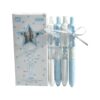 XAGMODSHN 4Pcs Lace Ribbon Accents Gel Inks Pen Retractable Gel Pen Black Inks 0.5MM Fine Point Drying for Daily Note Taking Smooth