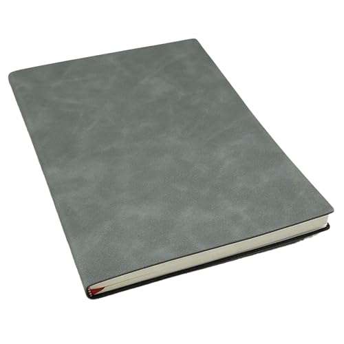 XAGMODSHN PU Leather Notebook Softcover Journal 160 Pages Lined Ribbon Bookmarks for Students Business Workers Planning Writing Notebook for Specialists