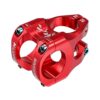 X AUTOHAUX CNC Aluminum Alloy 35mm Mountain Bike Stem for Most Bicycle Road Bike Mountain Bike Cycling Handlebar Accessories Red for 1-1/8 Steer Tube 31.8mm Handlebar
