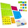 XDNOOK Phonics Magnetic Letter Tiles,Spelling Reading Games Manipulative Phonemic Awareness Sentence Building Alphabet ABC Fridge Magnets Speech Therapy Homeschool Classroom Learning Activity