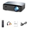 XDSRFVUY K25 Full 4k 1920x1080p Lcd Smart Android 9.0 Led Video Home Theater Cinema 1080p Projector for Smartphone