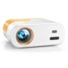 XDSRFVUY P64 LED Projector Mini For Smartphone, Or Video Beamer