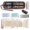 XDSRFVW Clay Tool Cold Polymer Clays Molds Sculpting Craft Tools for Brush Modeling Ceramics Pottery