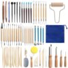 XDSRFVW Pottery Clay Sculpting for Art Craft Modeling Tool Set