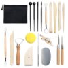 XDSRFVW Tool Sculpture Tools DIY Polymer Clay Emboss Dot Shape