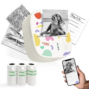 XenGro Mini Sticker Printer 2PCS-White
