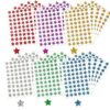 Xenothryxal 3240 PCS Star Stickers,6 Colors 0.6" Sparkly Holographic Stickers,Holographic Colors Foil Star Sticker for Rewards, Behavior Chart, Student Planner, School Classroom Teacher Supplies