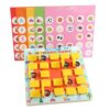Xgdsnly Memory Matching Board Screen Game Board with Flip-Hinged Tiles Exploratory- for Young Children, Kids, Playroom, Homeschool, Classroom, Large