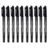 XISAOK 10Pcs Double Tip Dashboard Sticker Pen Water Double Tip Permanent Markers for Car Maintenance Windshield Label Vehicle Maintenance Marker