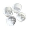 XISAOK 2 Pack Hydroponic Stone Starter Set for Glass Jar, Growing Tray with Two Depth Design, Space Saving for Shoots and Greens At Home Pack Stone Starter