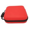 Xixian Red EVA Hard Shell Emergency Kit Bag, Portable Large Acity First Aid Case for Home Car Outdoor Travel Storage Organizer