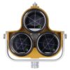 Xixian Triple Prism 64mm for Total Station, 030mm Offset Optical Glass Reflector with ABS Shell, Surveying Tool Instruments Tunnel Mine Highway Detection