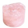 XMHOME Rose Quartz Crystal Diffuser Stone – Hand Carved Unpolished Cylinder for Meditation, Healing, Home Office Car Decor (3.15" x 1.2-2.4")