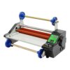xsdzgdzy Heavy Duty Laminating Machine, 14 Inch, Cold-Rolled & Stainless Steel, Dual Heating Modes, Adjustable Speed, Temperature Control, LCD Display, for Paper, PVC, Cardboard, US Plug, Office Home