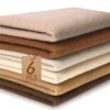 XSEINO 6 Rolls 12"x35" 1.4mm Thick Soft Felt Fabric Sheet 6 Assorted Earth Tone Series Colors Felt Pack for DIY Craft Sewing Squares Nonwoven Patchwork