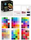 XVK 72000Pieces 2.6mm Melting Beads Kit - 144Colors | Kids School Arts and Crafts Supplies, Toy Set, Room Art Decoration, Birthday Gifts for Boys and Girls Over 8 Years Old