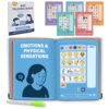 Xylira AAC Device Book for Autism and Nonverbal Kids, Talking Communication Book with Custom Recording, Volume Control & Writable Note Area, Speech Therapy Materials for Autism, ADHD, Stroke, Dementia