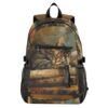 XYMZR Cat Book Retro Laptop Backpack 20L Carry-On Lightweight